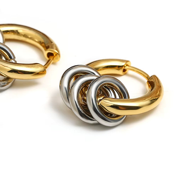 Halo Hoop Earrings