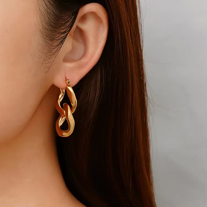 Aria Chain Link Earrings