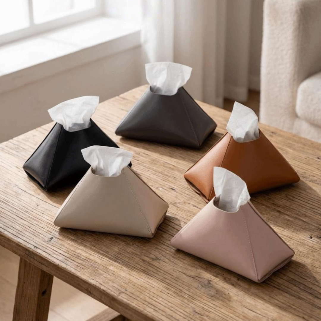Pyramid Tissue Holder