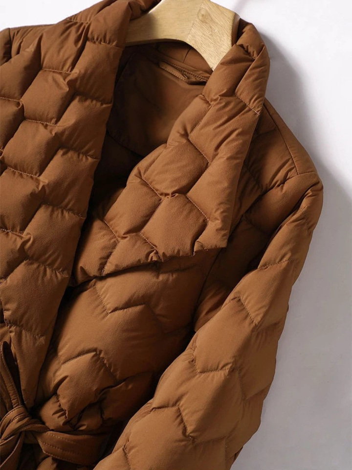 Aveline Quilted Down Coat