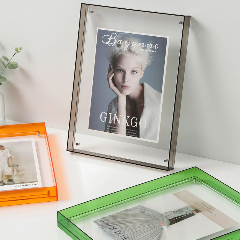 ColorPop Transparent Photo Frame