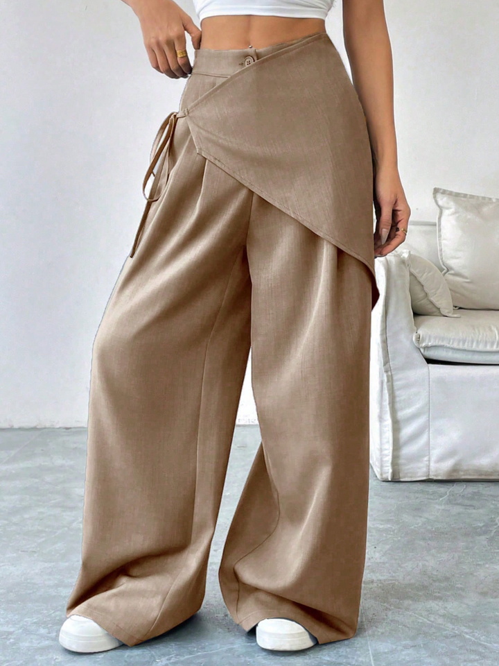 Vivia Wrap-Front Pant