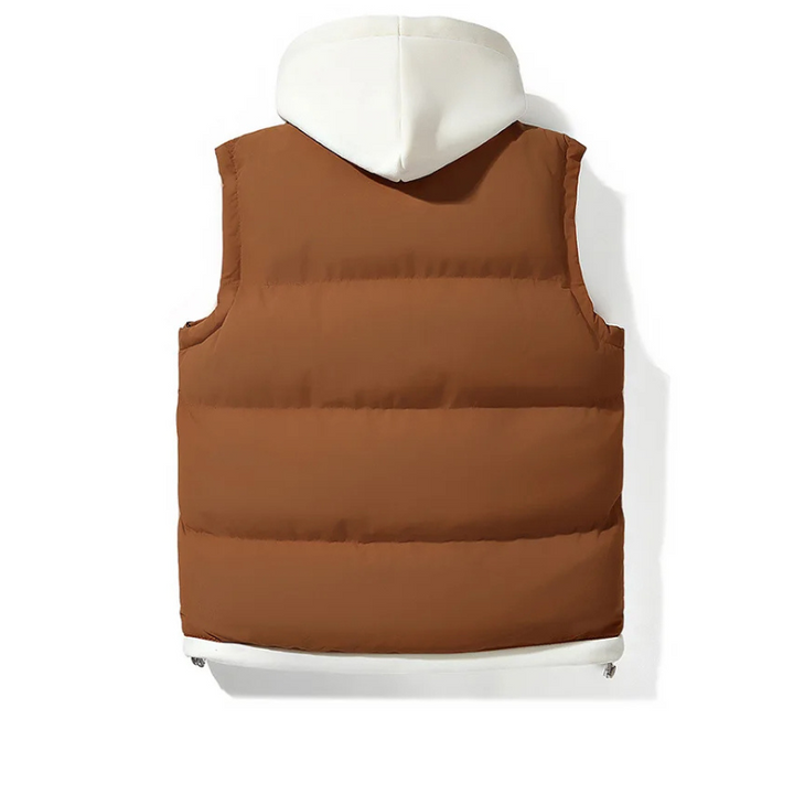 Soft Shell Hooded Puffer Gilet