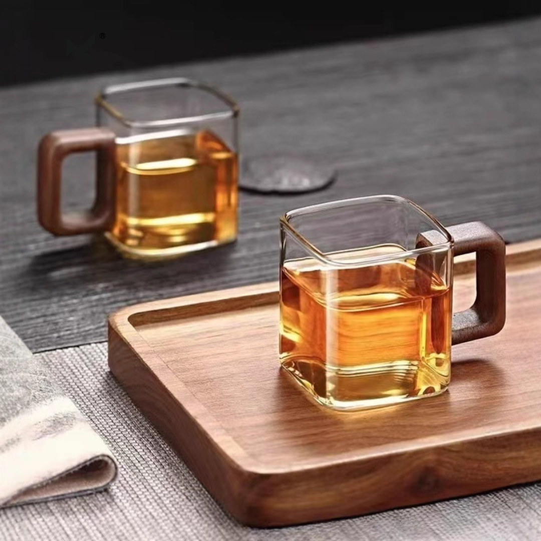 Element Cube Glass Mug Set