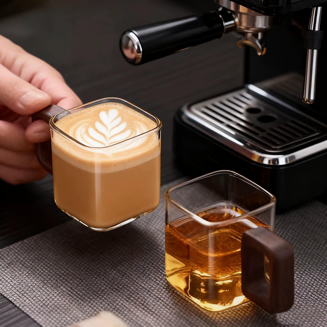 Element Cube Glass Mug Set