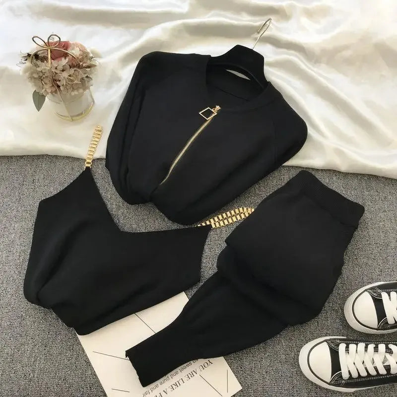 Chain & Knit Lounge Set