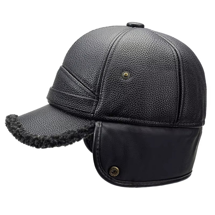 Shearling Aviator Cap