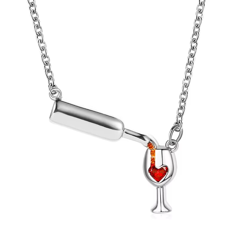 Merlot Muse Pendant Necklace
