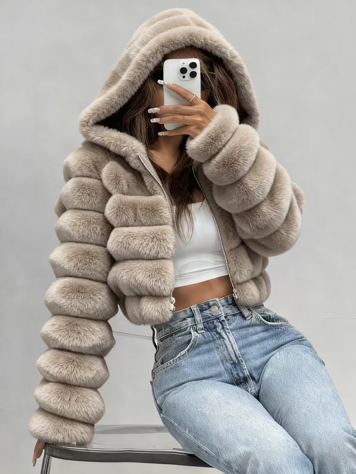 Celine Faux Fur Coat