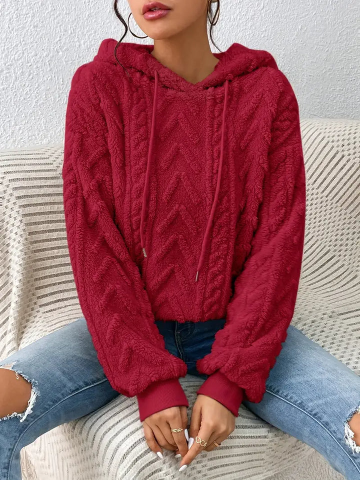 Elyse Plush Knit Pullover