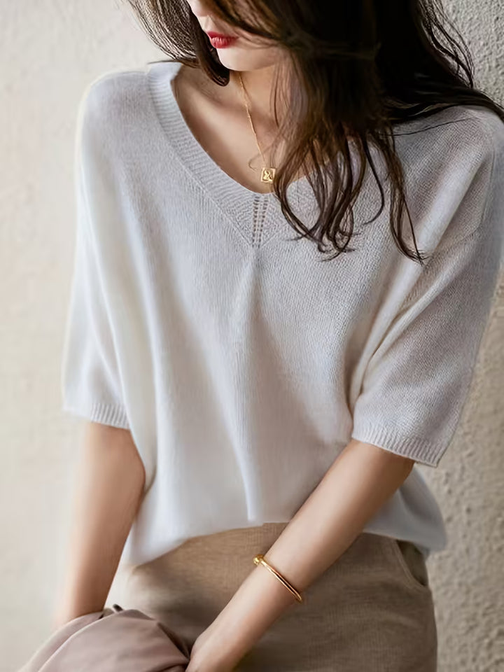 Verona Cashmere Knit Top