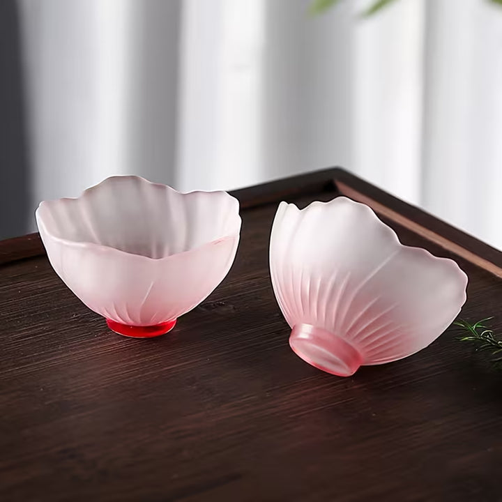 Lotus Frost Tea Cup Set