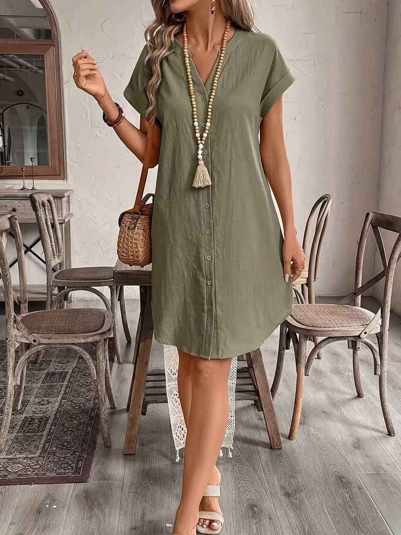 Riviera V-Neck Dress