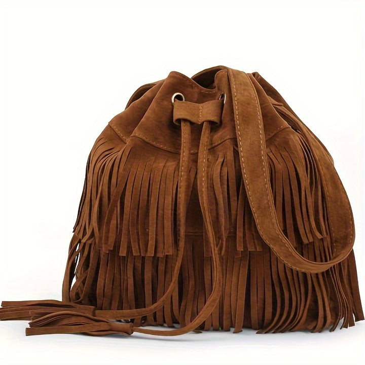 Canyon Fringe Bucket Bag