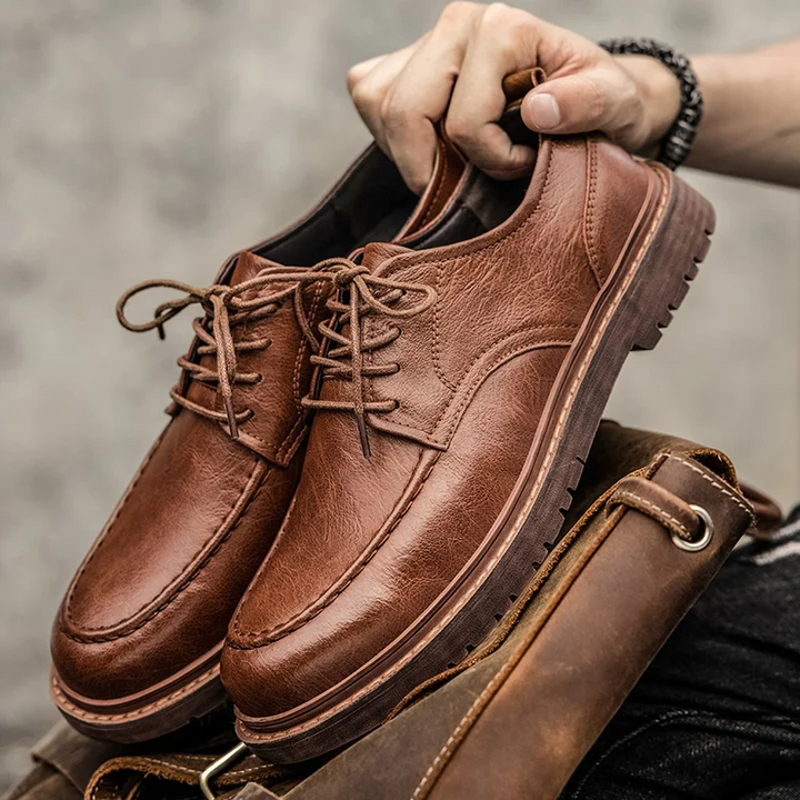 Hamilton Leather Derby Shoe