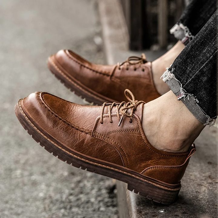 Hamilton Leather Derby Shoe