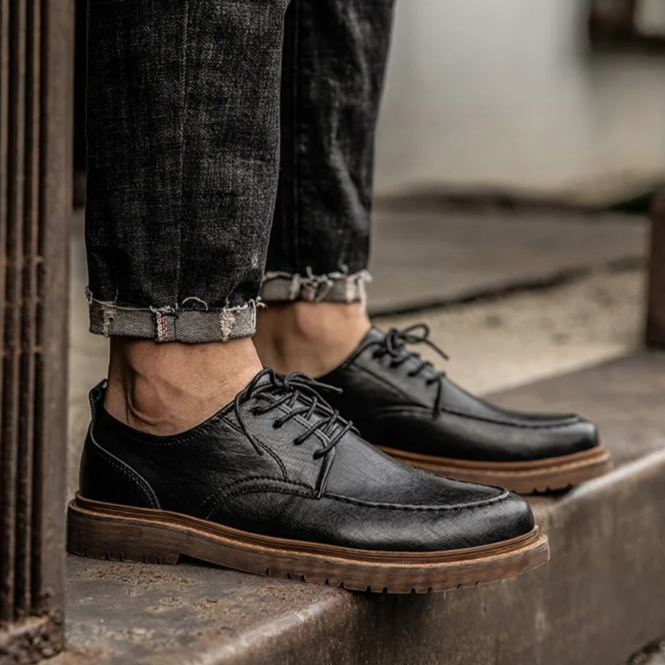 Hamilton Leather Derby Shoe