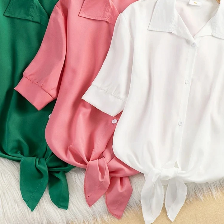 Muse Tie-Off Blouse