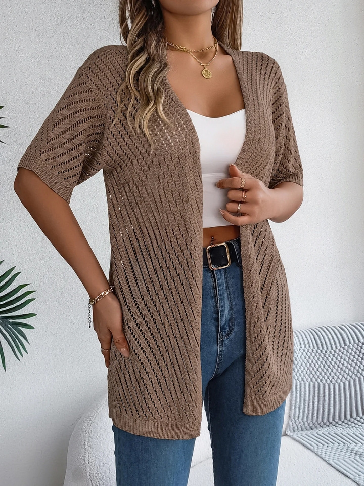 Breeze Chevron Knit Cardigan