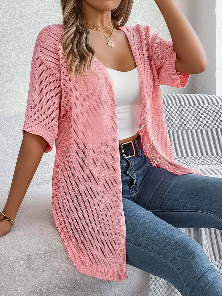 Breeze Chevron Knit Cardigan