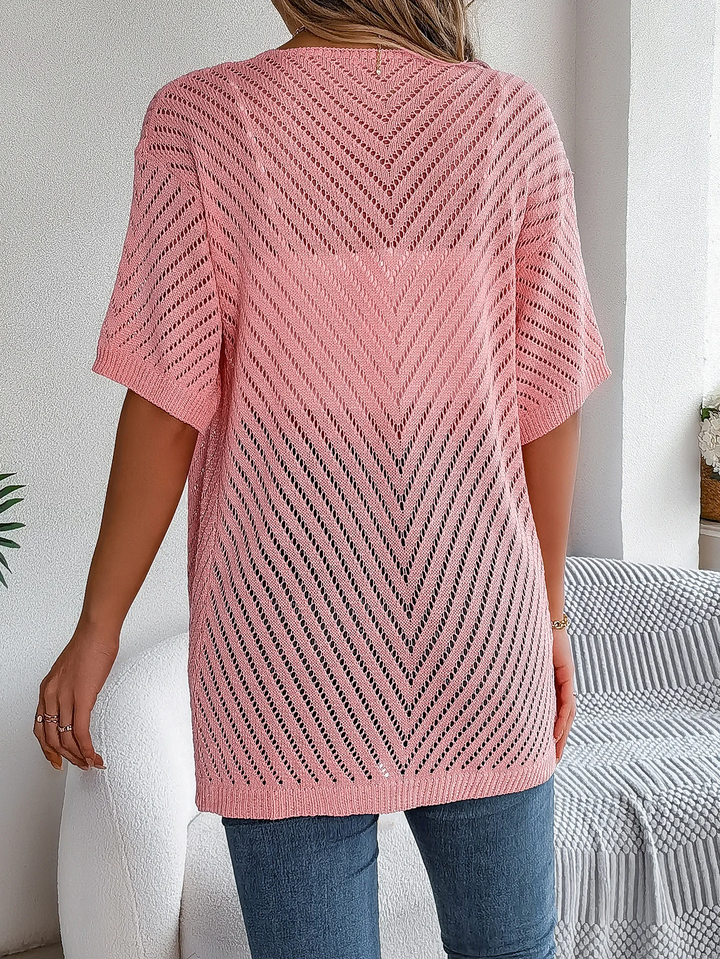 Breeze Chevron Knit Cardigan