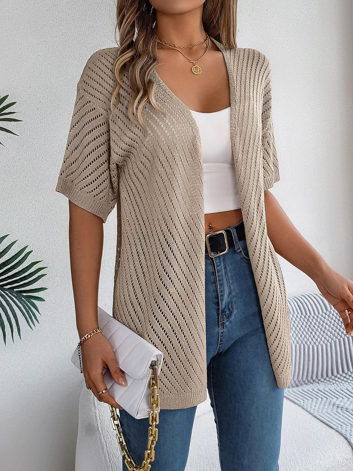 Breeze Chevron Knit Cardigan