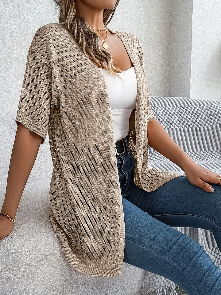 Breeze Chevron Knit Cardigan