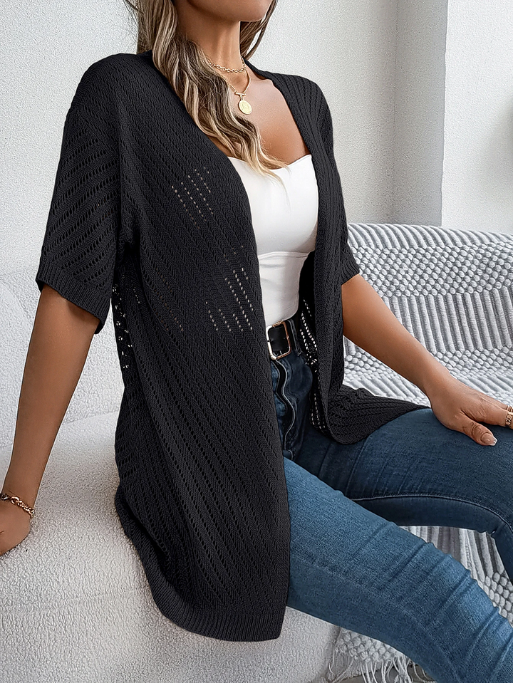 Breeze Chevron Knit Cardigan