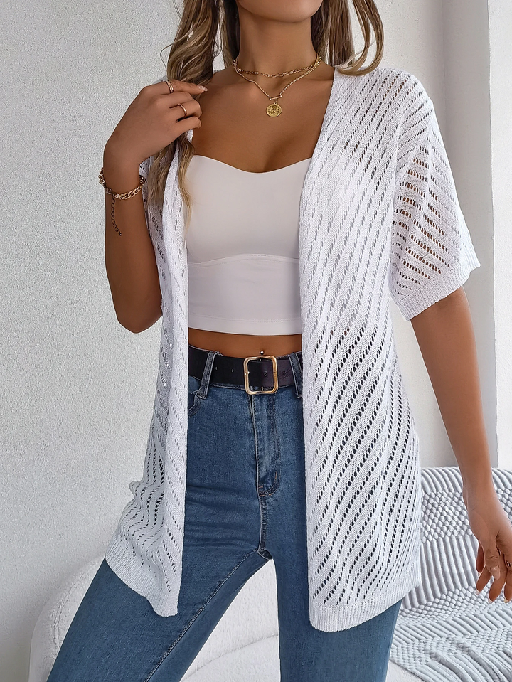 Breeze Chevron Knit Cardigan