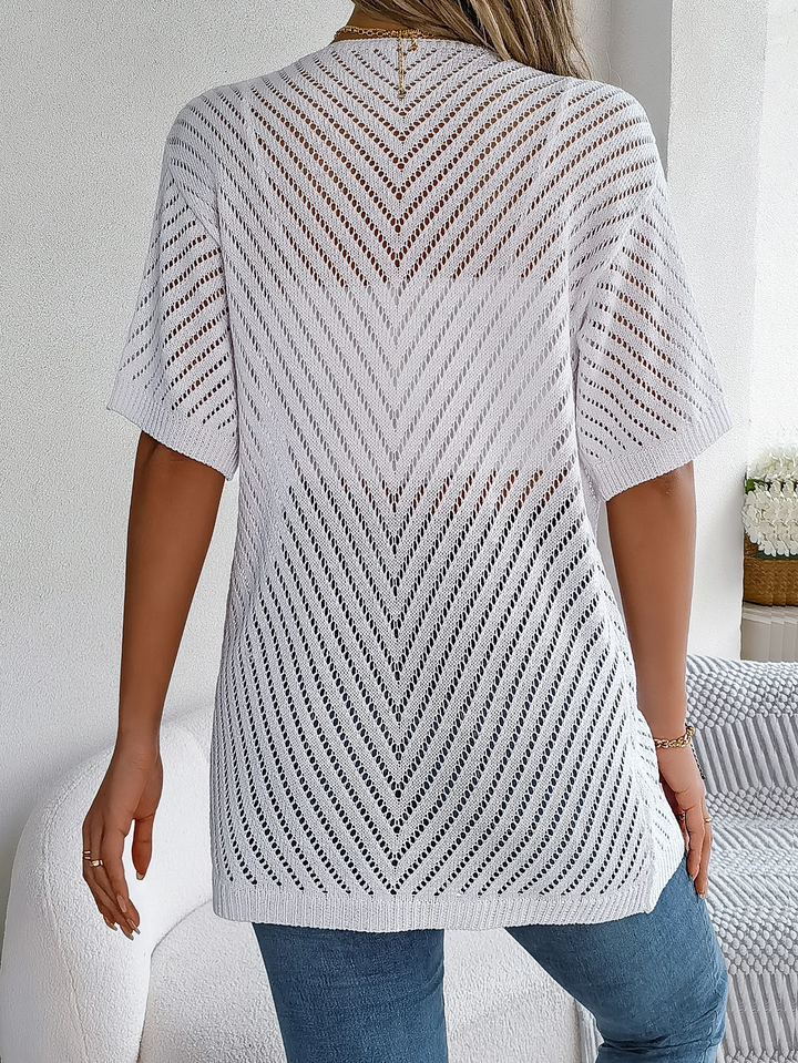 Breeze Chevron Knit Cardigan