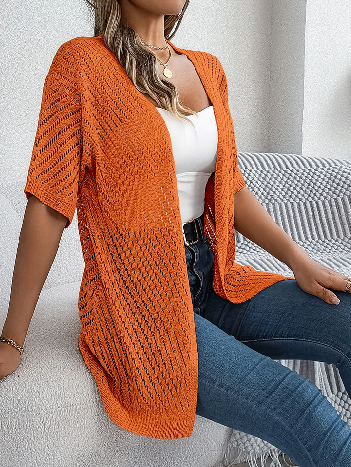 Breeze Chevron Knit Cardigan
