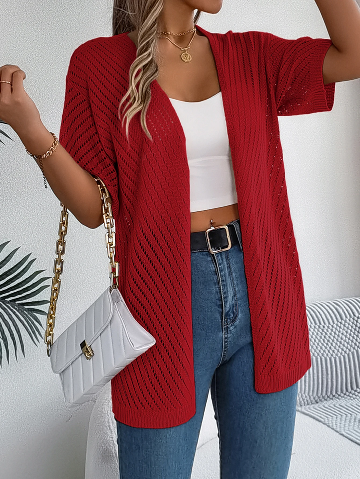Breeze Chevron Knit Cardigan