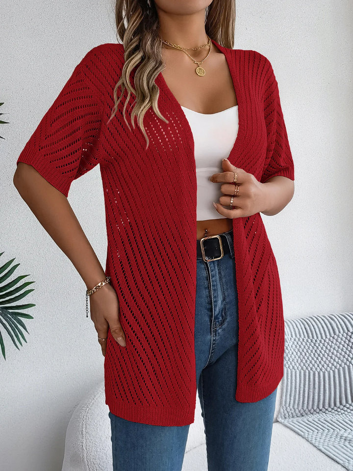 Breeze Chevron Knit Cardigan