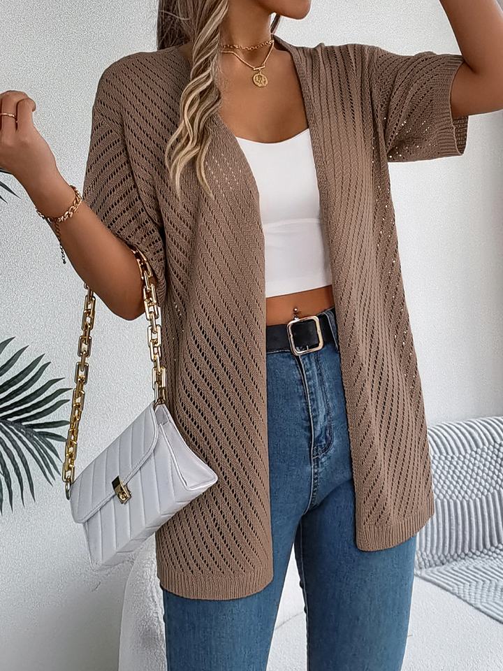 Breeze Chevron Knit Cardigan