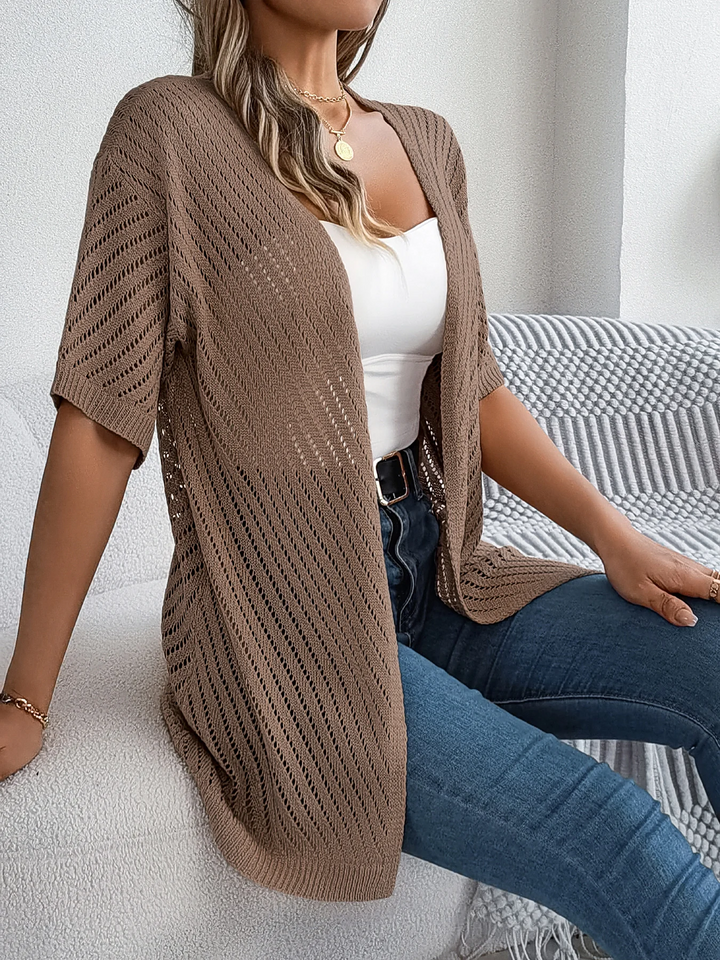Breeze Chevron Knit Cardigan