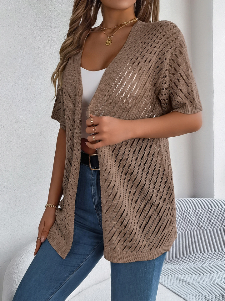 Breeze Chevron Knit Cardigan