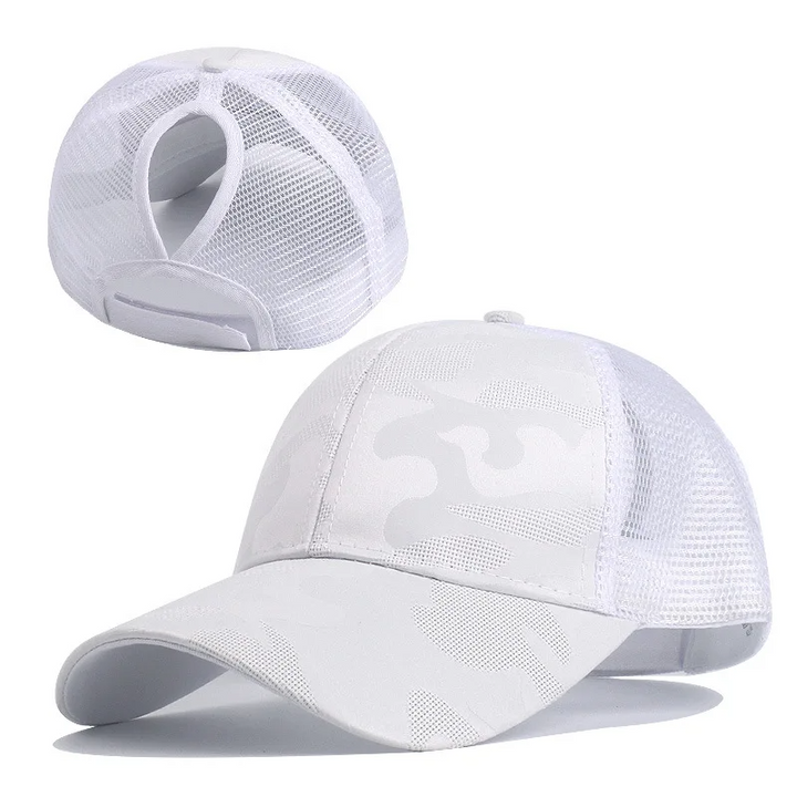 Camo High Pony Cap