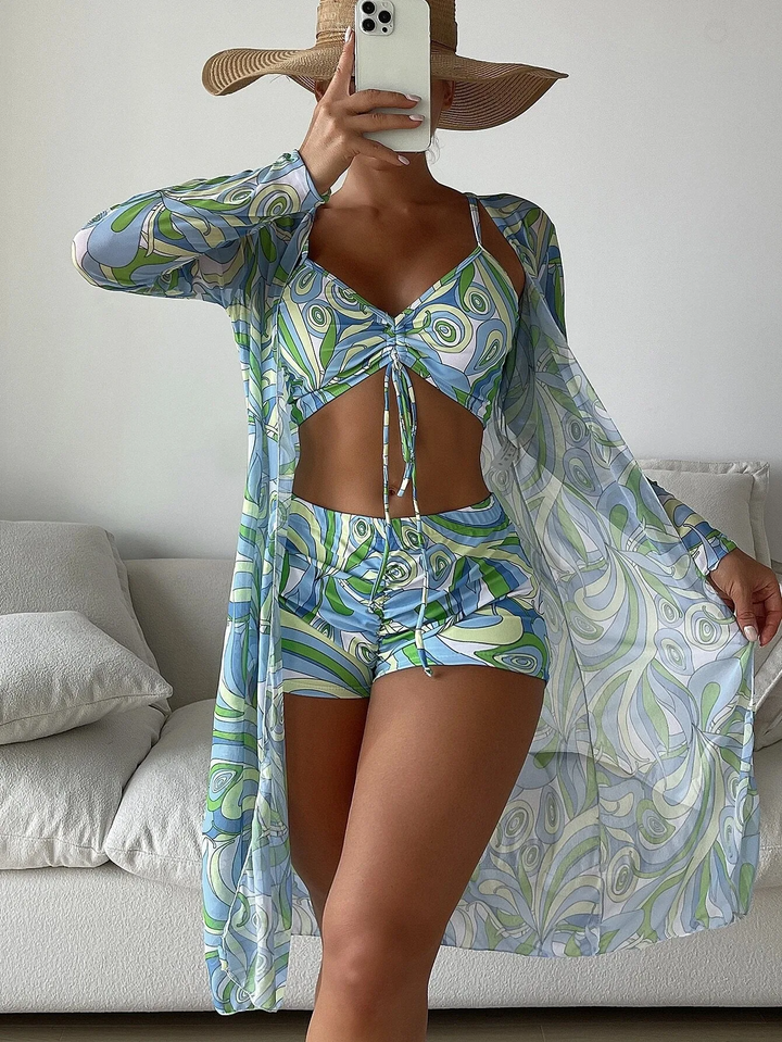 Cabana 3-Piece Swim Set