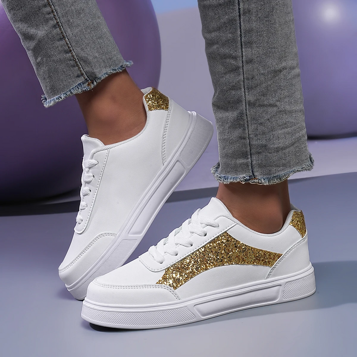 Halo Accented Panel Sneaker