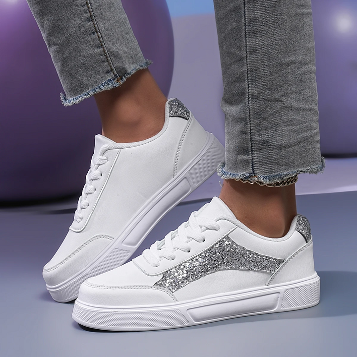 Halo Accented Panel Sneaker