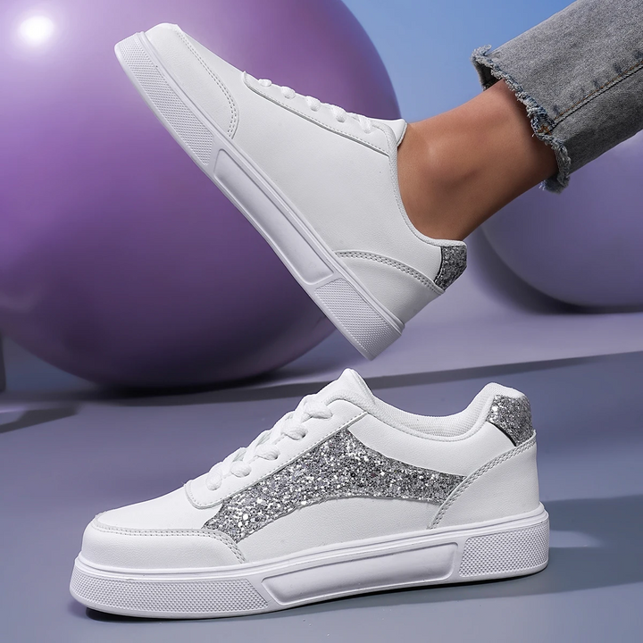 Halo Accented Panel Sneaker