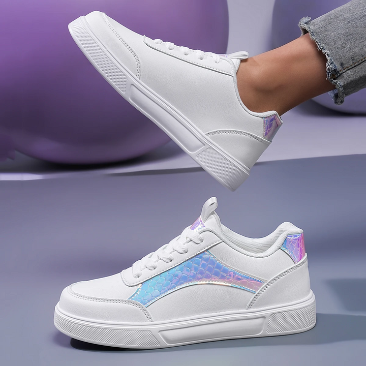 Halo Accented Panel Sneaker