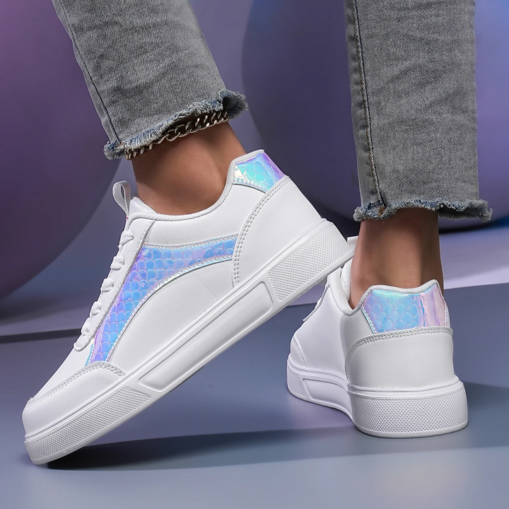 Halo Accented Panel Sneaker