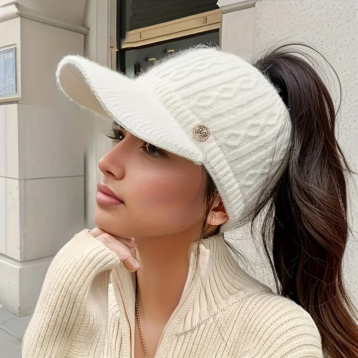 Holloway High Pony Knit Visor
