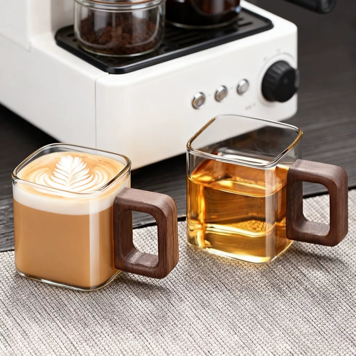 Element Cube Glass Mug Set