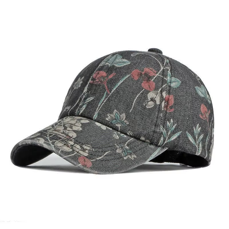 Garden Muse Denim Cap