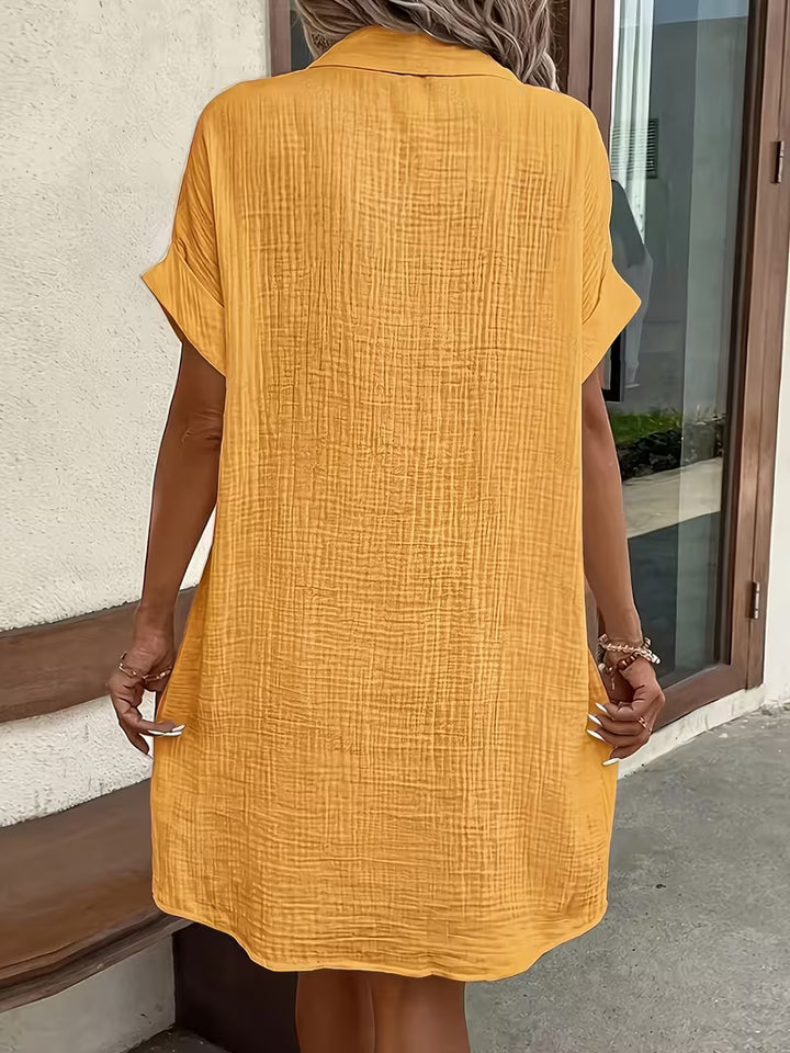 Sunday Button Dress