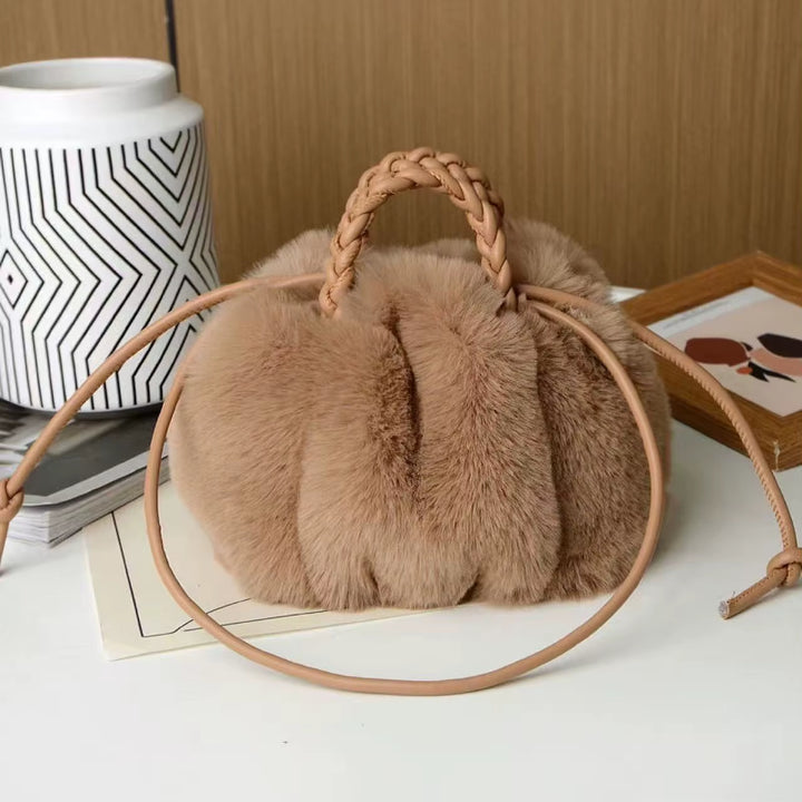 Pomme Plush Crossbody Bag