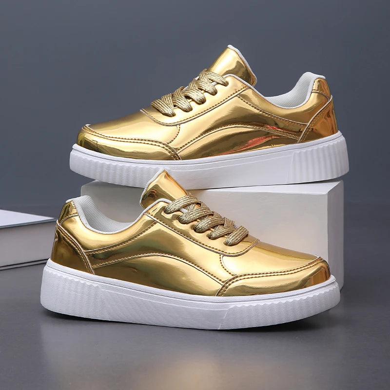 Gilded Allure Sneaker