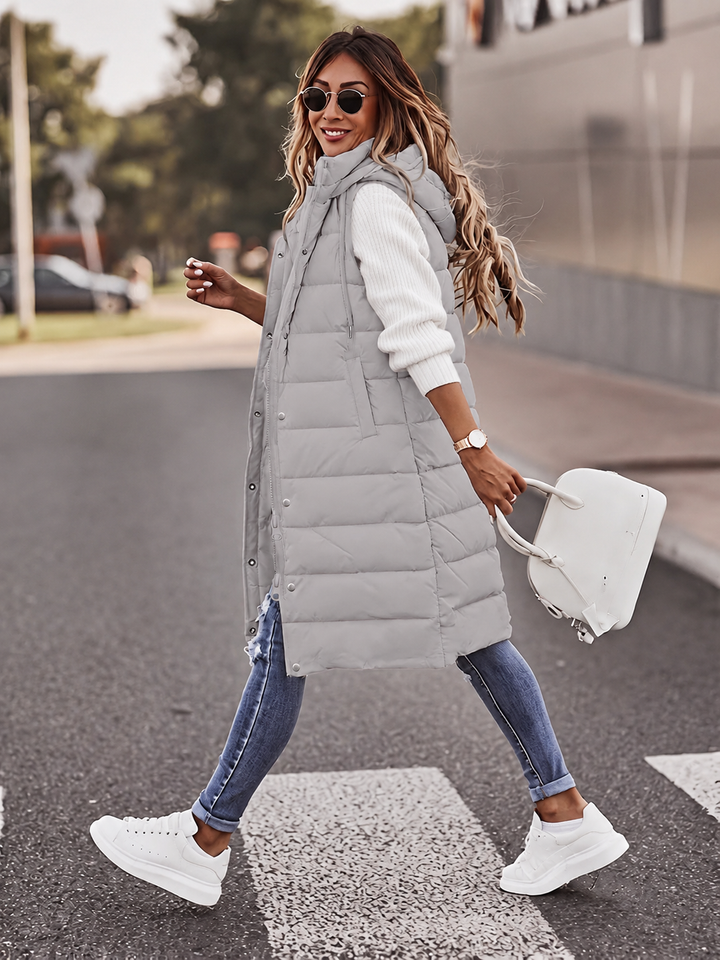 Ellis Longline Puffer Vest